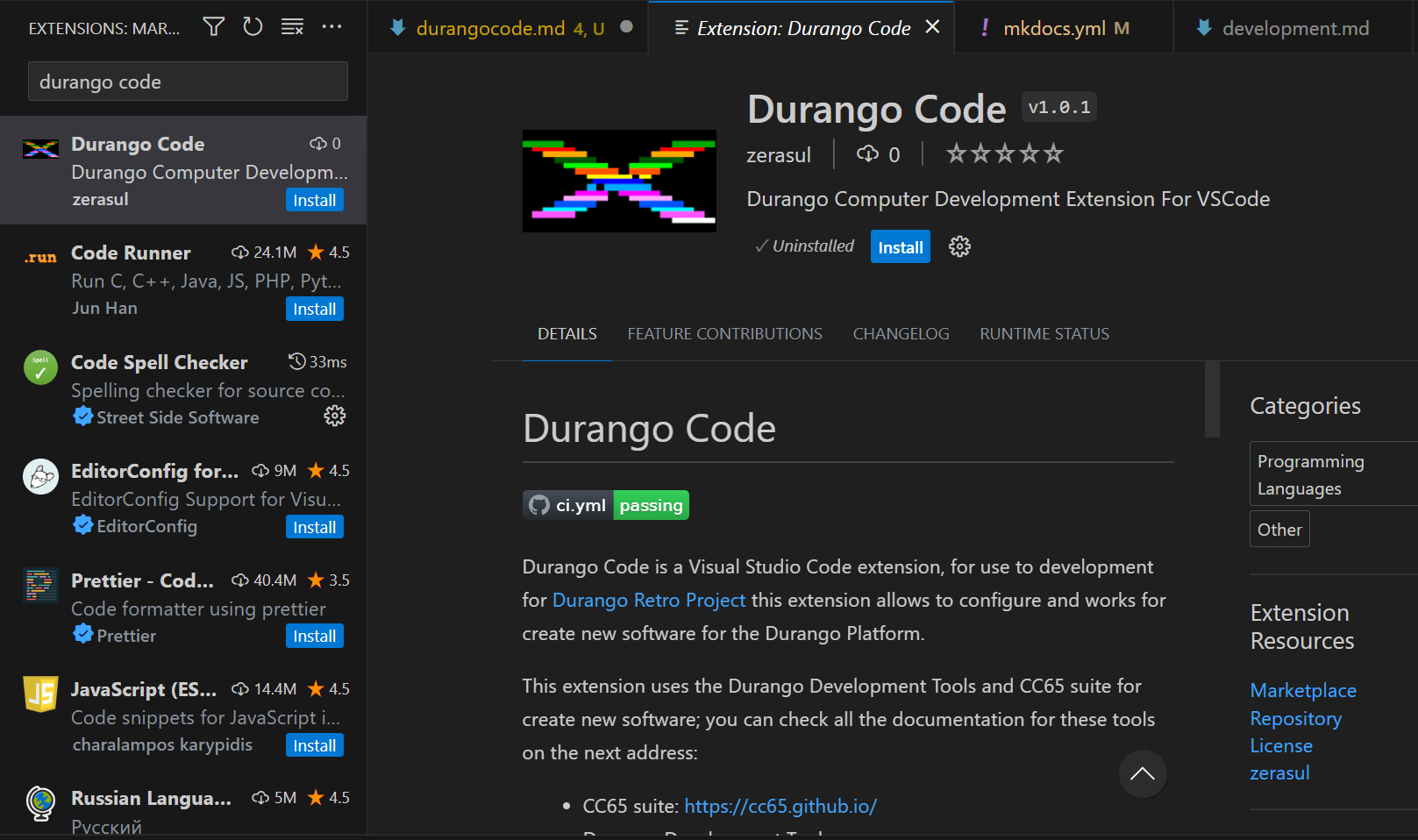 Durango EhBASIC